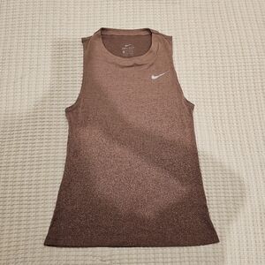 Nike Women's Gradient Brown Muscle Tee